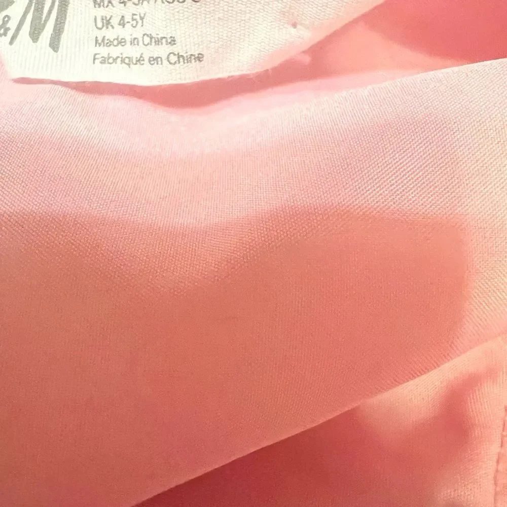 H&M toddler beautiful pink girls dress Sz 5